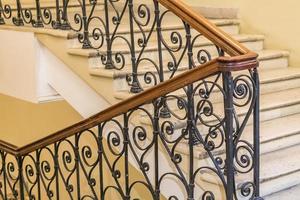 steps with handrails photo