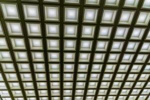 led panels ceiling background. photo