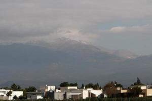 Mount Hermon is Israel's highest mountain and the only place where winter sports can be practiced. photo