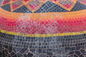 east mosaic texture packground photo