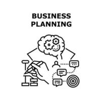 Business Planning Strategy Vector Concept Color