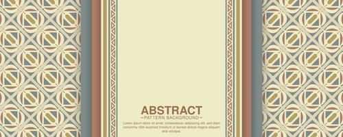vintage color abstract pattern background vector