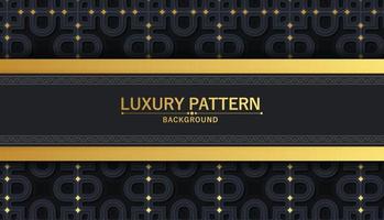 Elegant pattern style dark background vector