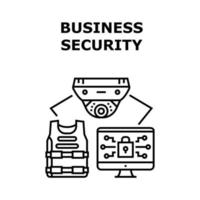 Business Security Device Vector Concept Color