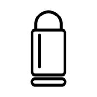 bullet icon vector. Isolated contour symbol illustration vector