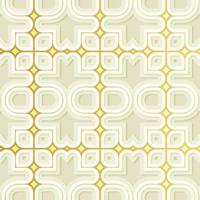 elegant white 3d abstract pattern background vector