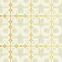 elegant white 3d abstract pattern background vector