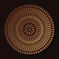 Luxury Mandala background design template vector