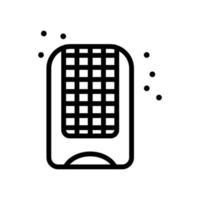 mosquito net icon vector outline illustration