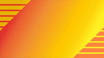 simple yellow orange gradient background with copy space area - free vector