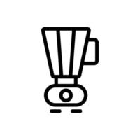 chopper icon vector outline illustration