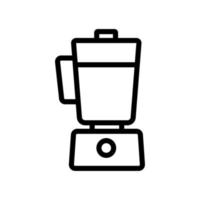 type of stationary blender icon vector outline illustration