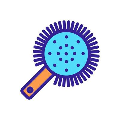 bar strainer icon vector outline illustration