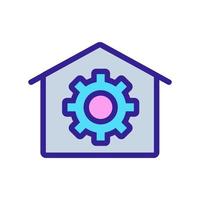 Automation icon vector. Isolated contour symbol illustration vector