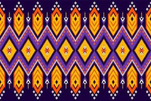 Oriental ikat native style. Geometric ethnic pattern traditional. Colorful vector. Design for background,illustration,fabric,batik,clothing,wrapping,wallpaper,carpet,embroidery vector