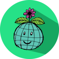 globo terra icona segno simbolo design