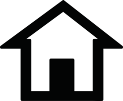 House and Home icon symbol sign png