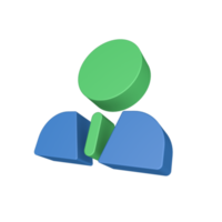 3D-financiën pictogram png