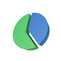 icona di trading 3D png