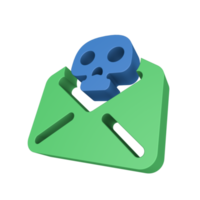 3D Cyber Security Icon png