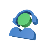 3D Communication Icon png