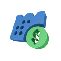 3D Finance Icon png
