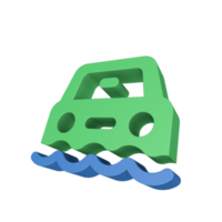 icono de seguro 3d png