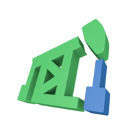 3D Energy Ecology Icon png