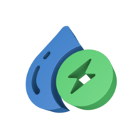 3D Energy Ecology Icon png