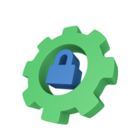 3D Data Processing Icon png