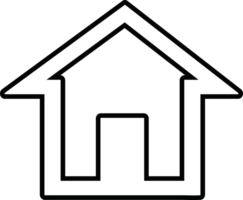 House and Home icon symbol sign png