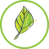 Leaf icon sign symbol design png