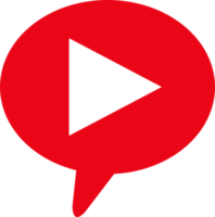 Schaltfläche Video-Player-Symbol-Zeichen-Design png