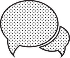 speech bubble chat icon sign design png