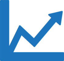 trend pictogram teken symbool ontwerp png