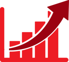 trend pictogram teken symbool ontwerp png