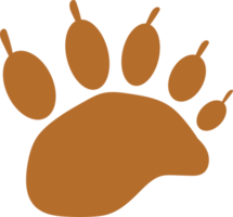 Animal footprint icon sign design png