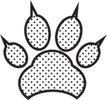 Animal footprint icon sign design png