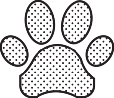 Animal footprint icon sign design png