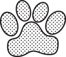Tier-Fußabdruck-Symbol-Zeichen-Design png