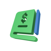 ícone de finanças 3D png