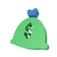 3D Finance Icon png