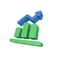 3D Trading Icon png