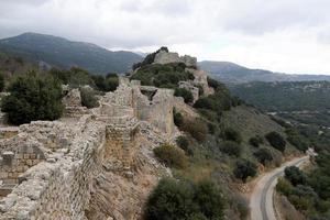 January 4, 2022 . The Nimrod Fortress is a medieval fortress located in the northern part of the Golan Heights in northern Israel. photo