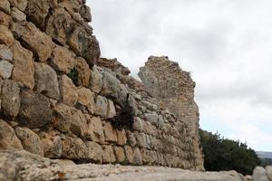 January 4, 2022 . The Nimrod Fortress is a medieval fortress located in the northern part of the Golan Heights in northern Israel. photo