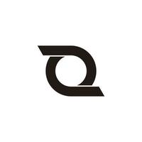circle rotate line simple design symbol logo vector