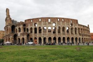 May 6, 2022 Colosseum Italy. The Colosseum is an architectural monument of ancient Rome. photo