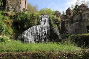 May 9, 2022 . Villa d'Este in Tivoli. Italy. photo