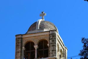 4 de febrero de 2019. iglesia cristiana en la capital israelí jerusalén. foto