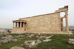 April 4, 2022 . The Acropolis in the city of Athens is an outstanding monument of architectural art. photo